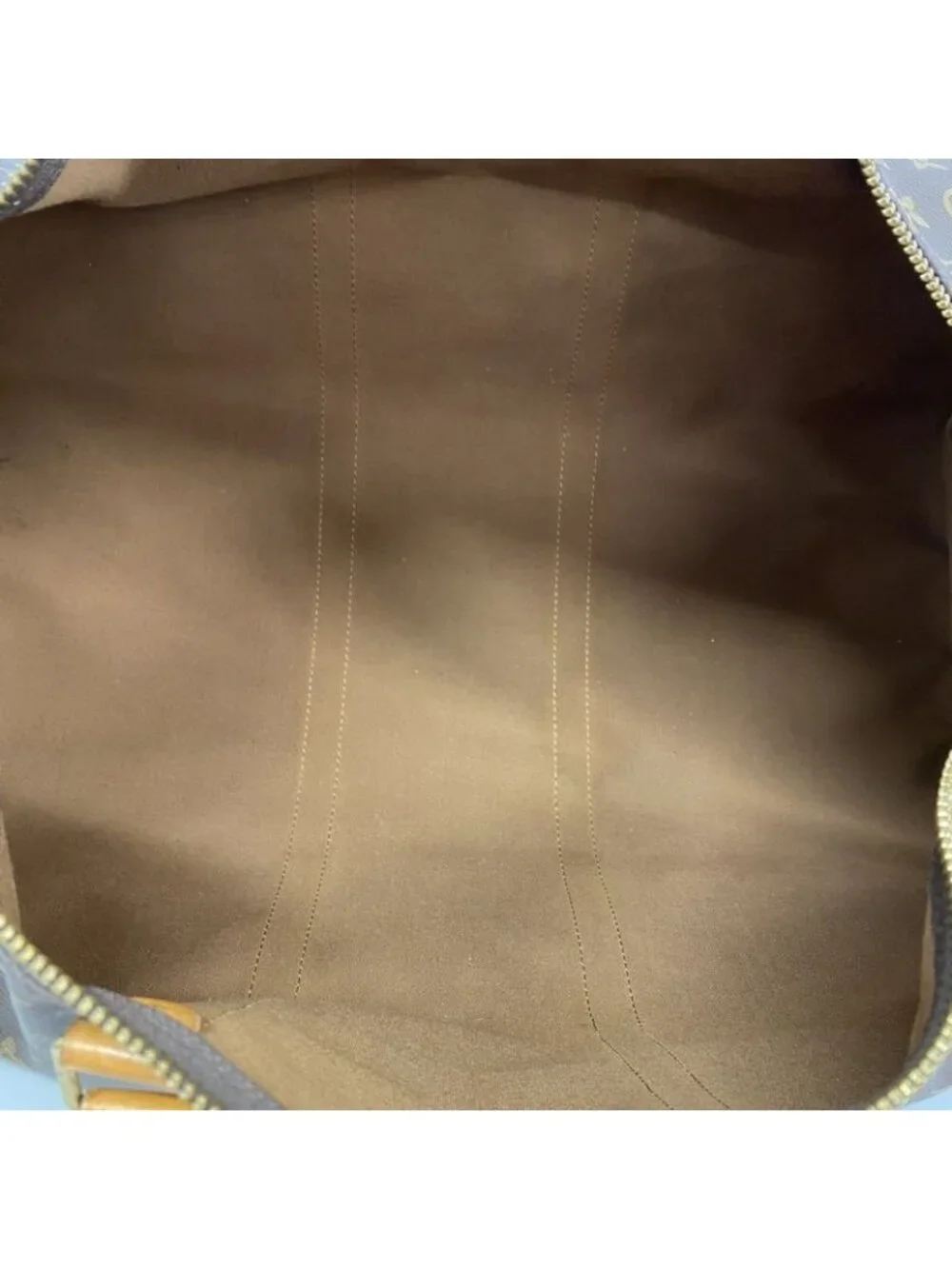 Louis Vuitton Boston Bag Monogram Keepall 55 Brown - Picture 4 of 10